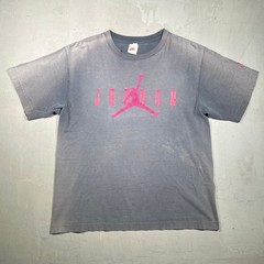 Vintage 1990s Nike Jordan Navy/Red Logo Spellout Size Medium