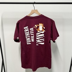 BAPE tiger face tee in red and orange size M True to size