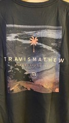 New NAVY Men’s XL Travis Mathew On The Docks Total Eclipse Premium Tee Shirt