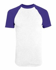 Augusta Sportswear 423 Mens Poly/Cotton Short Sleeve Baseball Jersey – S-3XL