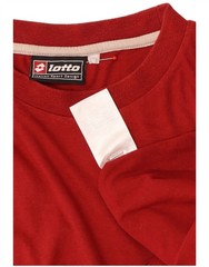 Lotto Mens Vest Top 2XL Red Cotton ER06