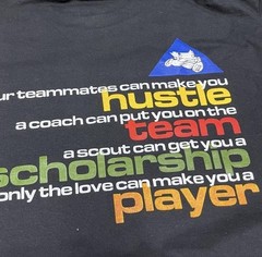 Nike No Routine Football Basketball Pro Combine NYC Men’s Shirt Black XL Vintage