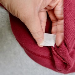 Vintage Levis Mens Henley Shirt M Burgundy Red Short Sleeve Ribbed Cotton