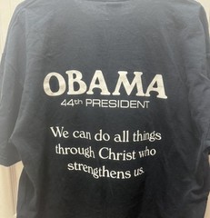 Obama x MLK Living the Dream Vintage President Christ Shirt