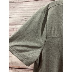 Members Mark Mens Luxury Tee Gray Heather French Terry Zipper Pocket EG5004 M