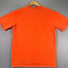 Nike Center Swoosh T-Shirt Mens Medium Solar Orange Embroidered Classic Comfort
