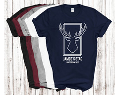 Personalised Stag Party Do Matching T-shirt Wedding Stag Party Bachelor