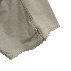 ENTIRE STUDIOS ES2487 T-Shirt Ivory L Short Sleeve Heavy Dart 1713