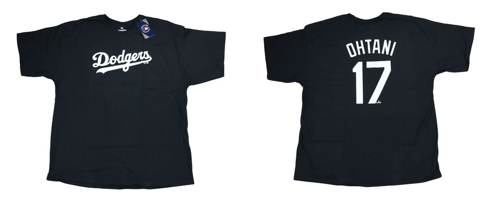 Fanatics Shohei Ohtani #17 Los Angeles Dodgers Men’s Big & Tall T-Shirt NWT