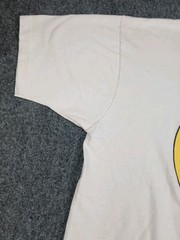 Vintage Smiley Face 80s 90s Bullet Hole Headshot T Shirt Mens Size Large White