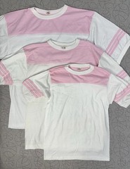Deadstock Vintage 80s Single Stitch Classic Retro Ringer T-Shirt Adult Blank USA