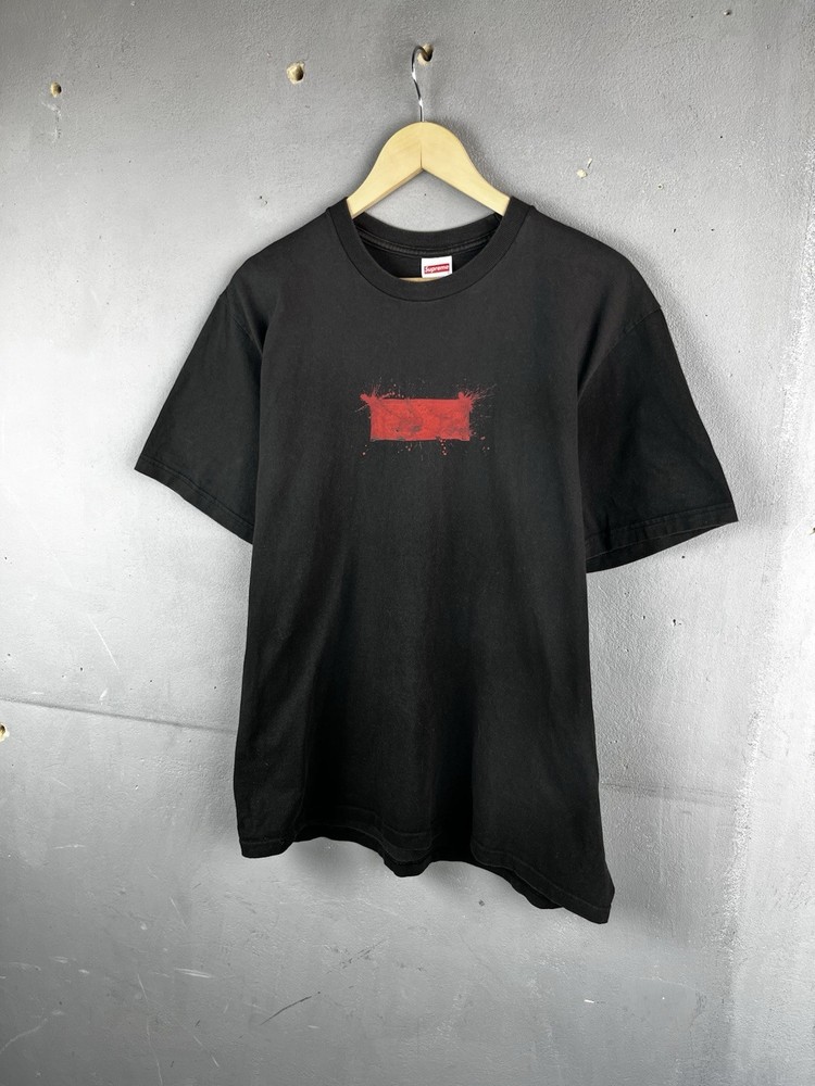 Supreme Ralph Steadman Box Logo Tee Black size L