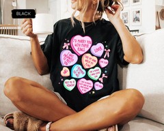Valentine’s Day Shirt for Women, Shirt Romantic Song Lyrics Shirt