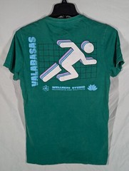 Mens VALABASAS VINTAGE WELLNESS T Shirt Green Size XSmall