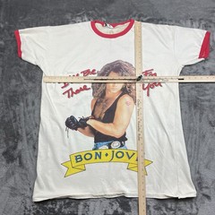VTG 90s Jon Bon Jovi I’ll Be There For You Ringer Sleep Shirt Nightgown T-Shirt