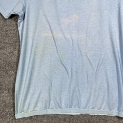 VINTAGE 90s DKNY T Shirt Mens Size Medium Sun Faded Elastic Waist Cotton Blend