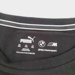 Puma BMW MMS Statement Graphic Logo T-Shirt Tee Black Men’s Size 2XL XXL NWT