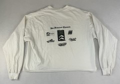 Vtg 80’s Run To The Far Side XI Tee White Long Sleeve Cartoon Cows Sz XL USA