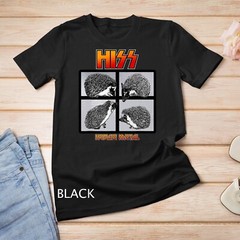 HISS – Hedgie Metal A Hedgehog Hard Rock Band Graphic Unisex T-shirt