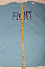Donald Trump Fight Aquatic Blue 4XL T-Shirt 2024 Political Rally MAGA NWT