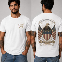 250 Years of Freedom USA Shirt We The People Patriotic Liberty July 4th (S-5XL)
