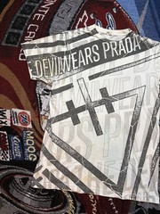 Y2K The Devil Wears Prada Shirt Band All Over Print AOP Medium Bay Island READ