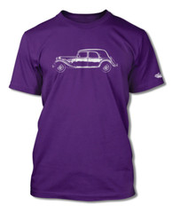 Citroen Traction Avant 11B 1934 – 1957 T-Shirt – Men – Side View – French Car