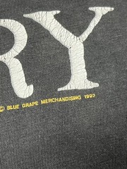 Vintage 90s Sepultura Territory Metal Band T-Shirt Long Sleeve, Blue Grape