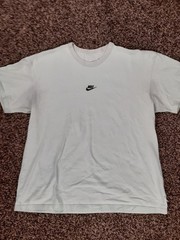 Nike Sportswear Premium Essential Mint Center Stitch Logo Cotton Shirt XL Max 90