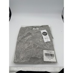 Topman Mens Longline T-Shirt Grey Crew Neck Raglan Sleeve 71Q01PGRY New Small