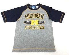 Outerstuff Youth Kids NCAA Michigan Athletics Graphic Short Sleeve Tee T Shirt