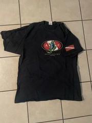 Amphibious Outfitters Vtg 3D Diving Frog Spear Fishing Diver Aquatic T Shirt XL