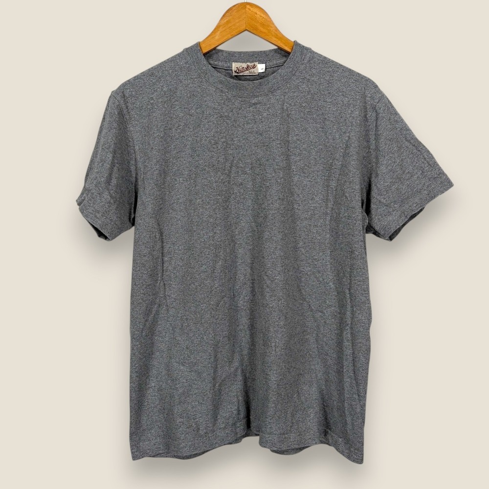 Non Stock T Shirt Mens Large Gray USA Cotton Short Sleeve Crew Neck Heritage