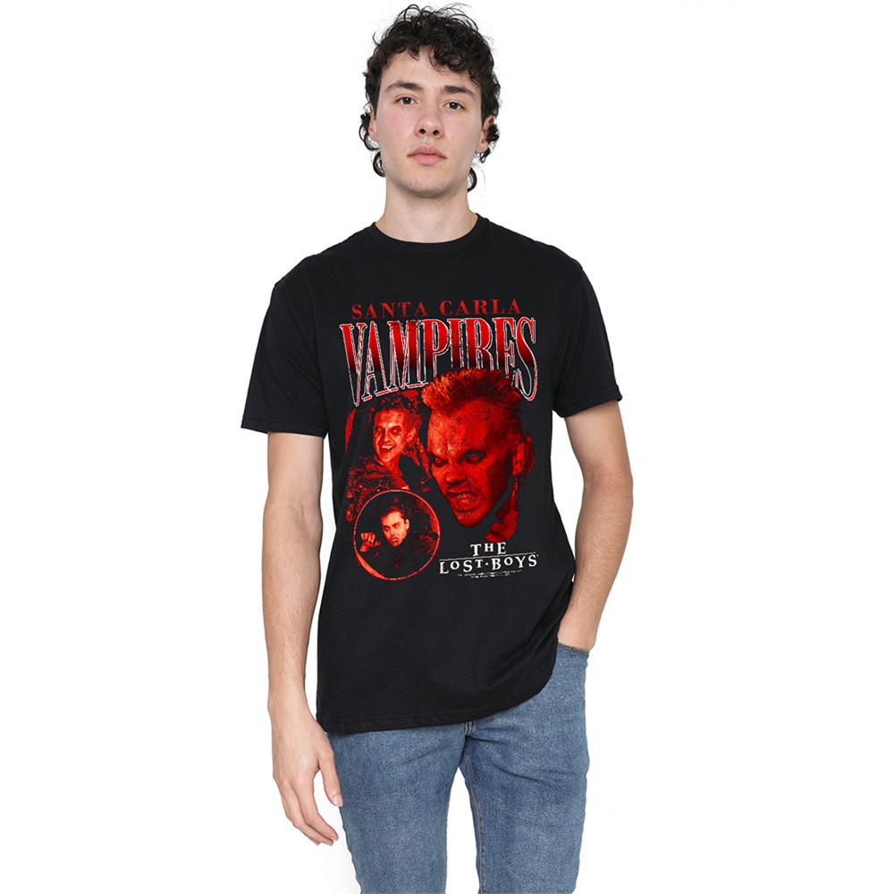 The Lost Boys Santa Carla Vampires Unisex T-Shirt S-5XL, Black