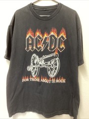 Vintage 2004 AC/DC For Those About To Rock Shirt Size XL Y2K 2000s Band ACDC