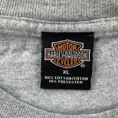 Vtg Harley-Davidson Motorcycles Mens XL Gray Pocket T Shirt Chandler Arizona Y2K
