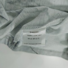 Sheshe’s Graphic Print T-Shirt Gray Marble Design Streetwear Fashion Mens Small