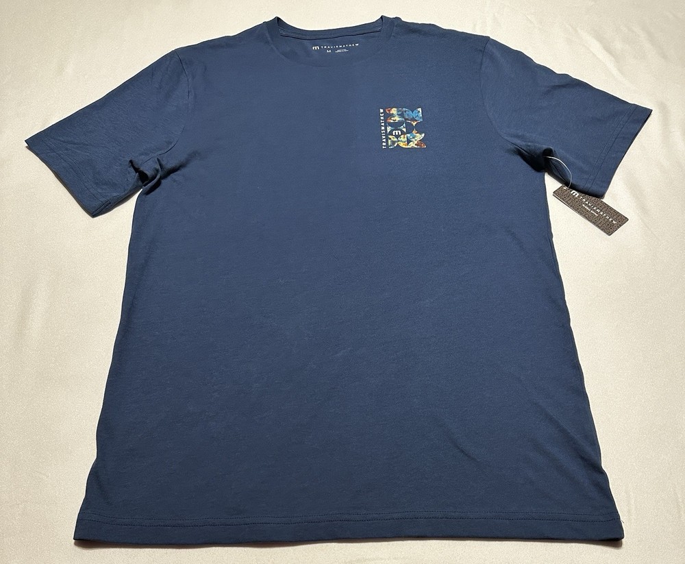 Travis Mathew T-Shirt Return Ticket Graphic Short Sleeve A42234 Mens Medium NWT