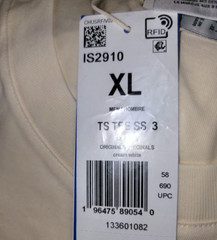 NEW MEN’S ADIDAS ORIGINALS TS TREFOIL TEE SHIRT~SIZE XL #IS2910
