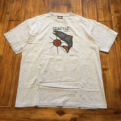 Vintage Seattle Washington Shirt Mens XL Gray Signal Sport Fish Tee T-Shirt USA