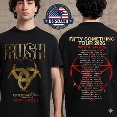 HOT ITEM! ERush Fifty Something Tour 2026 Stage Logo T-Shirt S-4XL
