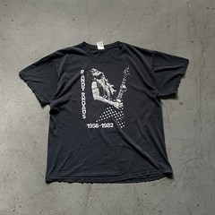 Vintage 1980s Y2K Randy Rhoads Black Ozzy Faded Osbourne T Shirt XL