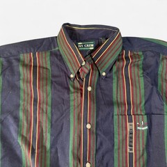NWT Vintage Ivy Crew Western Striped Long Sleeve Button Up Size M