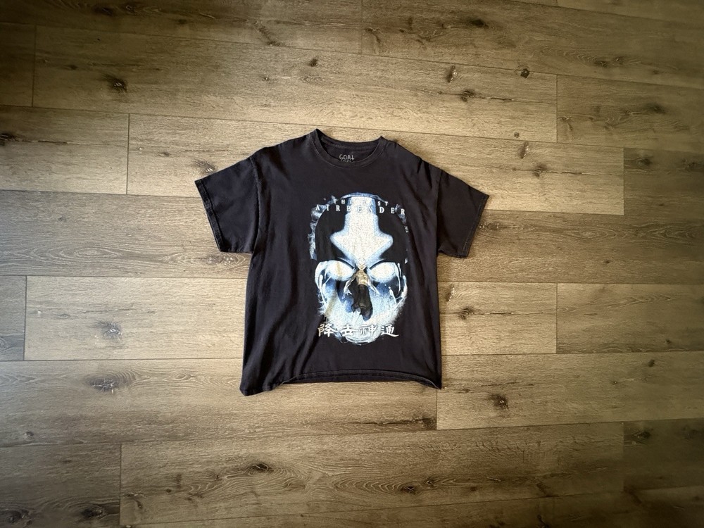 Avatar The Last Airbender Adult Large Anime Shirt Tee TV Show Cartoon Crew L LG