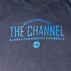 Dell Computer The Channel Global Commercial Graphic T-Shirt Size XL Vintage