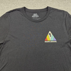 Imagine Dragons Shirt Mens Medium Black Evolve Tour 2018 Graphic Band Tee