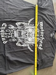 New MOTORHEAD ENGLAND Smoking Snaggletooth Black T-Shirt Size XL