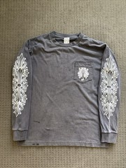 Chrome Hearts Vintage 90s Faded Long Sleeve Shirt