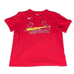 Nike Men St Louis Cardinals Nolan Arenado 28 MLB Player T-Shirt Red Short Sleeve