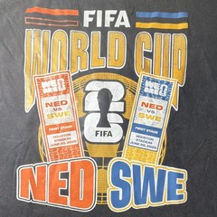 OFFICIAL FIFA World Cup 2026 Netherlands vs Sweden Match 35 Shirt 6/20/26 Size M